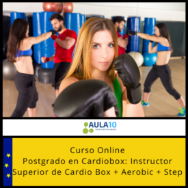 Postgrado en Cardio Box: Instructor Superior de Cardio Box + Aerobic + Step