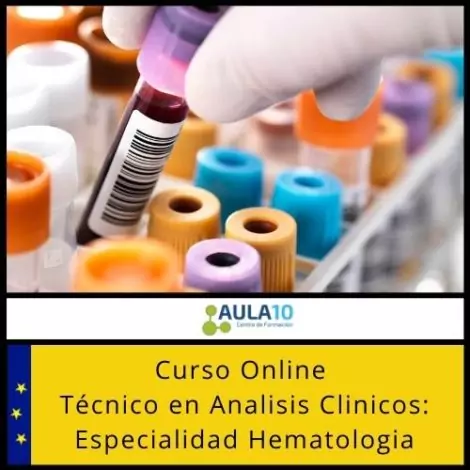 Curso Online Técnico en Análisis Clínicos: Especialidad Hematología