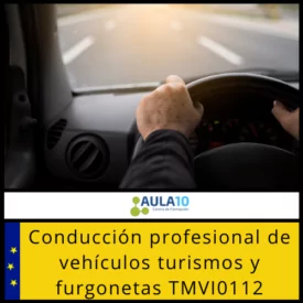 Conducción profesional de vehículos turismos y furgonetas TMVI0112