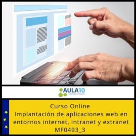 Curso online Implantación de aplicaciones web en entornos internet, intranet y extranet