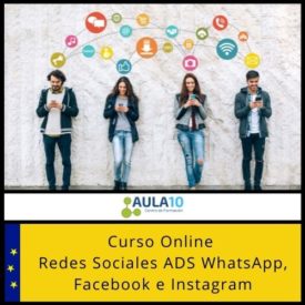 Curso Redes Sociales ADS WhatsApp, Facebook e Instagram