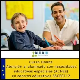 Atención al alumnado con necesidades educativas especiales (ACNEE) en centros educativos SSCE0112