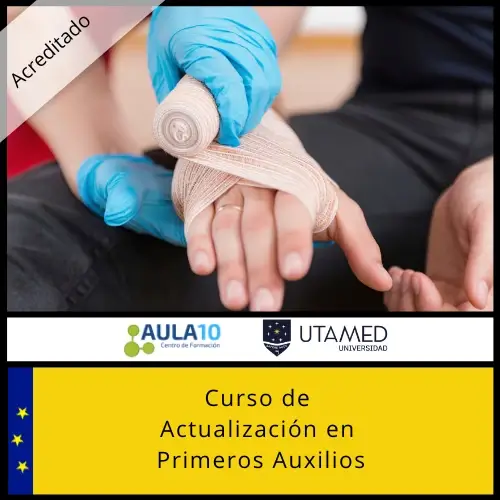 Nuevo Curso de Primeros Auxilios MF0272_2 acreditado por la UTAMED primeros auxilios