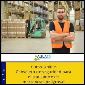 Curso Online Consejero de seguridad para el transporte de mercancías peligrosas