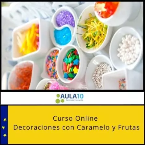 Curso Online Decoraciones con Caramelo y Frutas