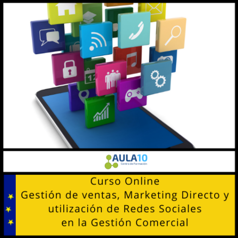 Gestión de ventas, Marketing Directo y utilización de Redes Sociales en la Gestión Comercial