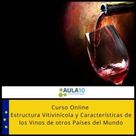 Curso Online Estructura Vitivinícola y Características de los Vinos de otros Países del Mundo