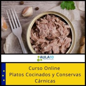 Curso Online Platos Cocinados y Conservas Cárnicas