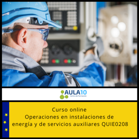 Operaciones en instalaciones de energía y de servicios auxiliares QUIE0208
