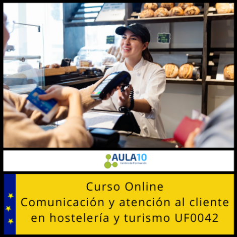 Curso online Comunicación y atención al cliente en hostelería y turismo UF0042