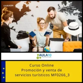 Curso online Promoción y venta de servicios turísticos MF0266_3