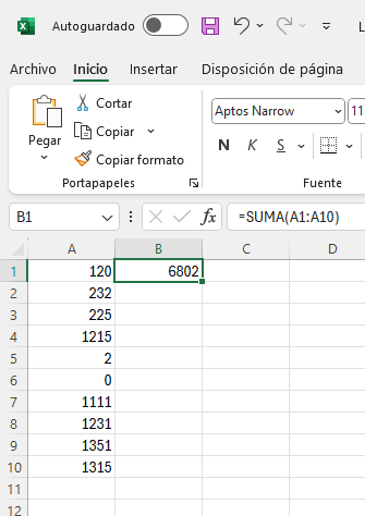Cómo Utilizar Funciones Básicas en Excel Funciones Básicas en Excel - 2