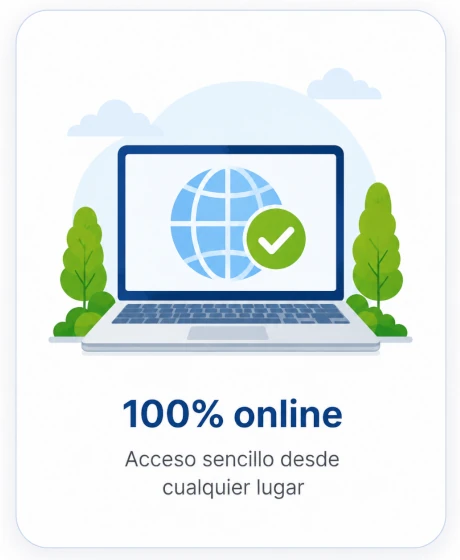 Formación 100% online