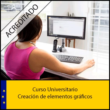 Creación de elementos gráficos Universidad Antonio de nebrija Curso online Creditos ECTS