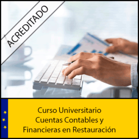 Cuentas Contables y Financieras en Restauración Universidad Antonio de nebrija Curso online Creditos ECTS