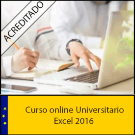 Curso Online Excel 2016 Acreditado