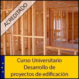 Desarrollo de proyectos de edificación Universidad Antonio de nebrija Curso online Creditos ECTS