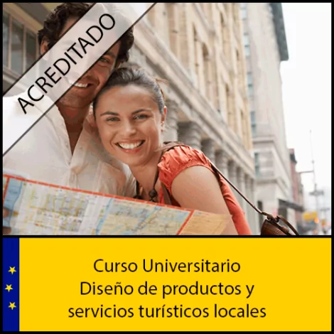 Diseño de productos y servicios turísticos locales Universidad Antonio de nebrija Curso online Creditos ECTS