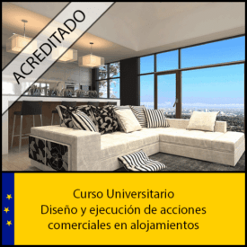 Diseño y ejecución de acciones comerciales en alojamientos Universidad Antonio de nebrija Curso online Creditos ECTS