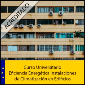 Eficiencia energética en las instalaciones de climatización en los edificios Universidad Antonio de nebrija Curso online Creditos ECTS