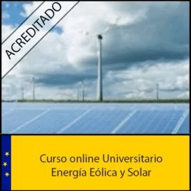 Curso Online Energía Eólica y Solar Acreditado
