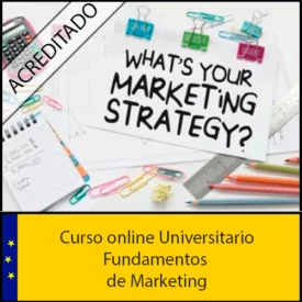 Curso online Universitario de Fundamentos de Marketing
