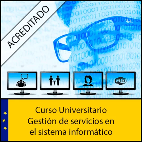 Gestión de servicios en el sistema informático Universidad Antonio de nebrija Curso online Creditos ECTS