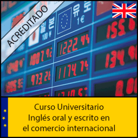 Inglés oral y escrito en el comercio internacional Universidad Antonio de nebrija Curso online Creditos ECTS