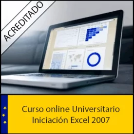 Curso Online Iniciación Excel 2007 Acreditado