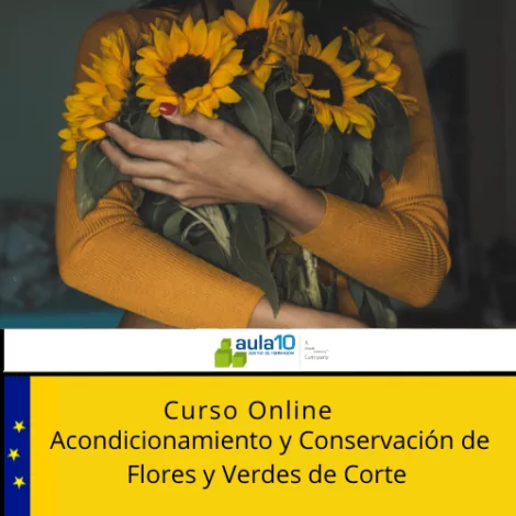 Curso Online Acondicionamiento y Conservación de Flores y Verdes de Corte