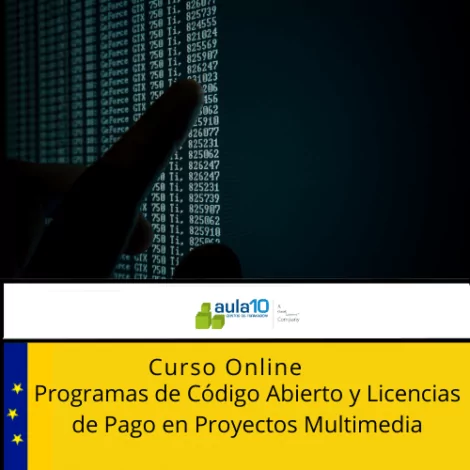 Programas de código abierto y licencias de pago en proyectos multimedia