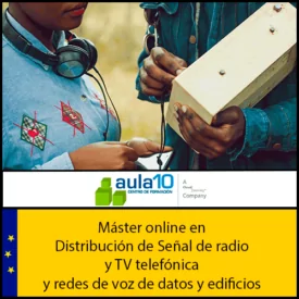 Master Distribución de Señal de radio y TV telefónica y redes de voz de datos y edificios