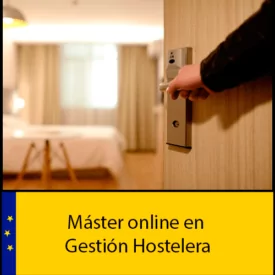 Máster en Gestión Hotelera Online con Titulaciones de la Universidad Antonio de Nebrija