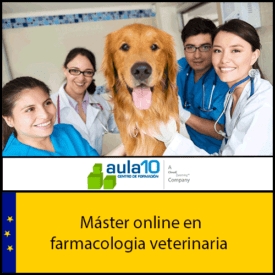 Máster online en Farmacología Veterinaria
