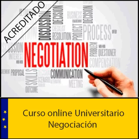 Curso Online Negociación Acreditado