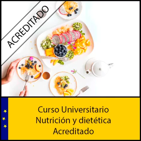 Nutrición y Dietética Universidad Antonio de nebrija Curso online Creditos ECTS