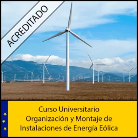 Organización y Montaje de Instalaciones de Energía Eólica