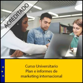 Plan e informes de marketing internacional Universidad Antonio de nebrija Curso online Creditos ECTS