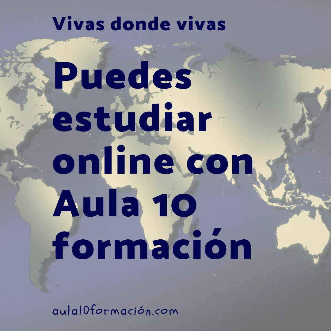 Idiomas online con Aula 10 formación acreditados