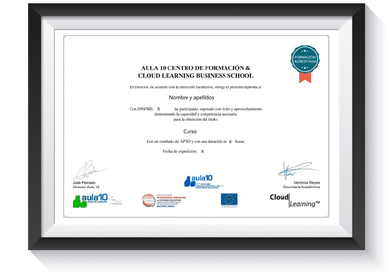 Certificado de Profesionalidad IMAQ0210 Desarrollo de Proyectos de Instalaciones de Manutención
